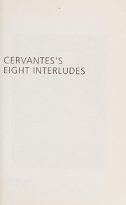 Cover of: Cervantes's eight interludes