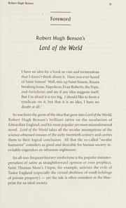Cover of: Lord of the world