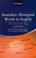 Cover of: Australian Aboriginal Words in English