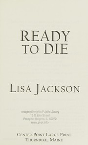 Cover of: Ready To Die by Lisa Jackson