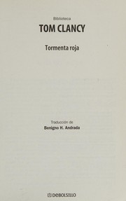 Cover of: Tormenta Roja by Tom Clancy