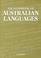 Cover of: Handbook of Australian Languages