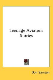 Cover of: Teenage Aviation Stories by Don Samson