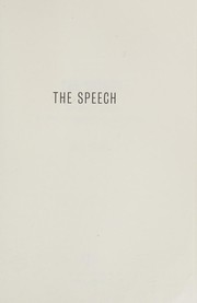 Cover of: Speech: The Story Behind Dr. Martin Luther King Jr.'s Dream