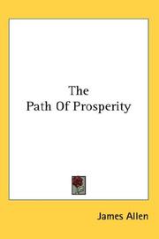 Cover of: The Path Of Prosperity by James Allen