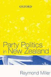 Cover of: Party politics in New Zealand