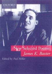 Cover of: New selected poems by James K. Baxter