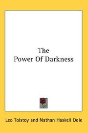 Cover of: The Power Of Darkness by Лев Толстой