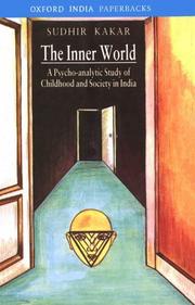The inner world by Sudhir Kakar