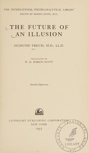 Cover of: The future of an illusion