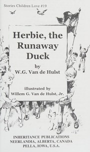 Cover of: Herbie, the runaway duck