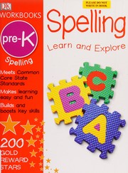 DK Workbooks : Spelling, Pre-K