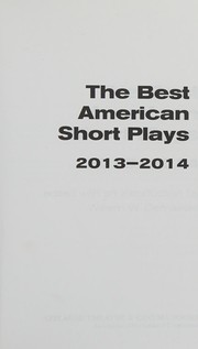 Cover of: The best American short plays, 2013-2014