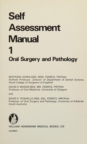 Oral surgery and pathology by Bertram Cohen