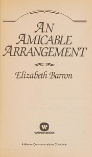 Cover of: An amicable arrangement