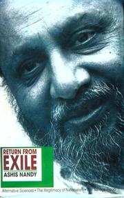 Cover of: Return from Exile by Ashis Nandy