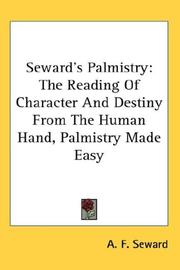 Cover of: Seward's Palmistry by A. F. Seward