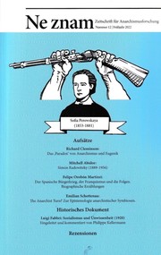 Cover of: Ne znam 12: Zeitschrift für Anarchismusforschung
