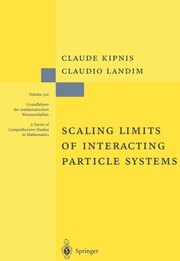 Cover of: Scaling limits of interacting particle systems