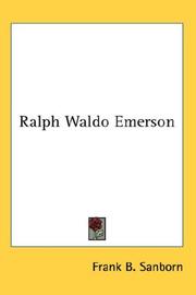 Cover of: Ralph Waldo Emerson