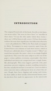 Novels in three lines by Félix Fénéon