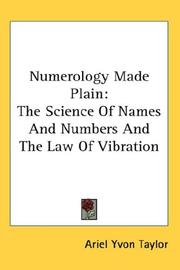 Cover of: Numerology Made Plain | Ariel Yvon Taylor