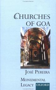 Cover of: Churches of Goa by José Pereira