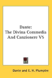 Cover of: Dante by Dante Alighieri