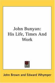 Cover of: John Bunyan by John Brown