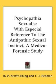 Cover of: Psychopathia Sexualis | Richard von Krafft-Ebing
