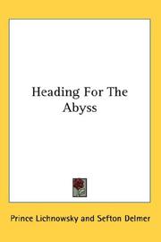 Cover of: Heading For The Abyss