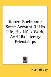 Cover of: Robert Buchanan by Harriett Jay, Harriett Jay