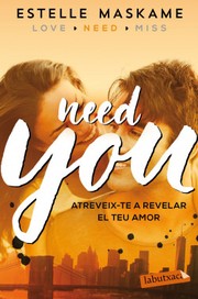 Cover of: You 2. Need you by Estelle Maskame, Esther Roig Giménez