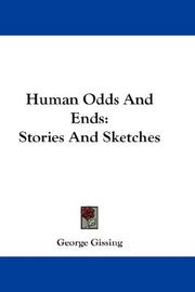 Human odds and ends by George Gissing