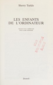 Cover of: Les Enfants de l'ordinateur