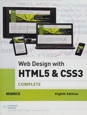 Cover of: Web Design with HTML and CSS3, Complete by Jessica Minnick, Lisa Friedrichsen