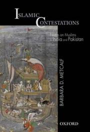 Cover of: Islamic contestations by Barbara Daly Metcalf