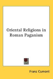 Cover of: Oriental Religions in Roman Paganism