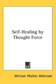Cover of: Self-Healing by Thought Force