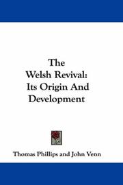 Cover of: The Welsh Revival | Thomas Phillips
