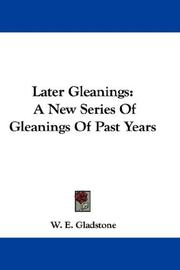 Later gleanings
