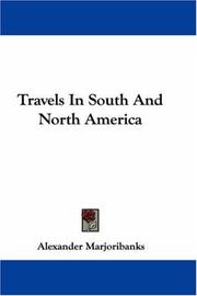 Cover of Travels In South And North America