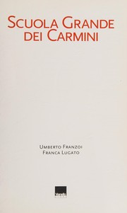 Cover of: Scuola Grande dei Carmini