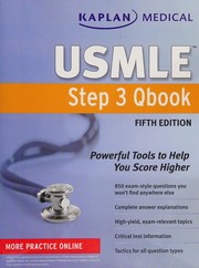 Cover of: USMLE Step 3 Qbook