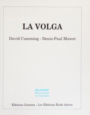 Cover of: La Volga by Cumming, David