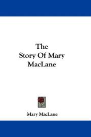 Cover of: The Story Of Mary MacLane