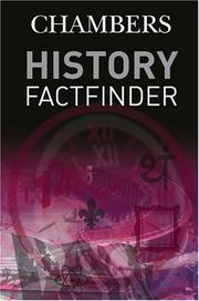 Cover of: Chambers history factfinder | 