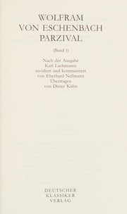 Cover of: Parzival by Wolfram von Eschenbach