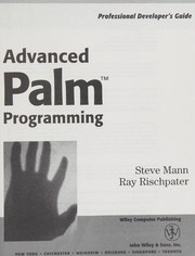 Cover of: Advanced Palm programming