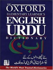 Cover of: The Oxford Elementary Learner's English-Urdu Dictionary